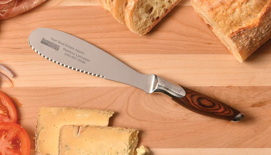 LifeLong Gifts Sandwich knife for branded client gifts