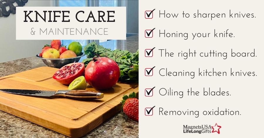 How to Care for Your Kitchen Knives